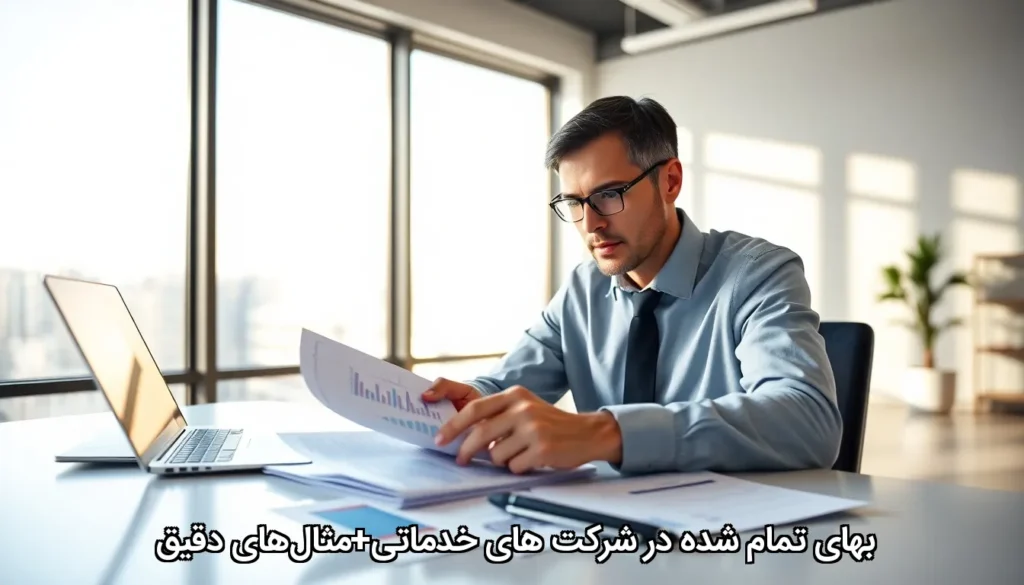 بهای تمام شده خدمات