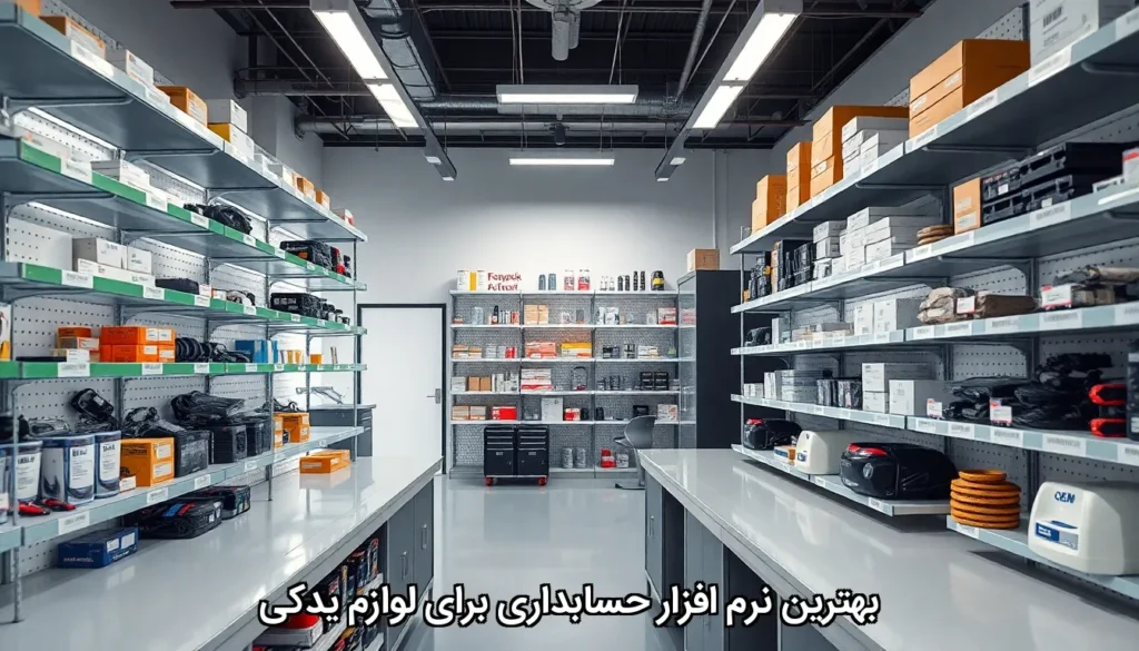 بهترین نرم افزار حسابداری برای لوازم یدکی