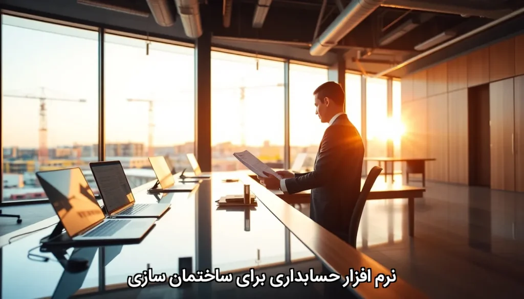 نرم افزار حسابداری برای ساختمان سازی